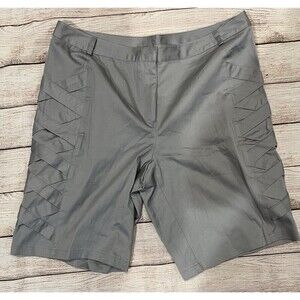 Nicole By Nicole Miller Ladies Shorts Gray Size 10